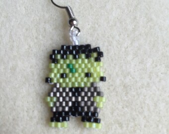 Frankenstein Halloween Earrings