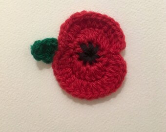 Poppy Badge Brooch for Remembrance Day
