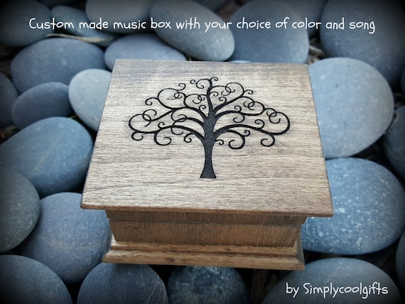 Custom Music Box With Custom Song Etsy