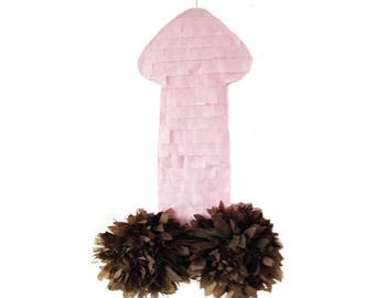 Penis Piñata Pick Your Colors, Custom Pecker Piñata, Bachelor or Bachelorette Piñata, Bachelorette Party Ideas