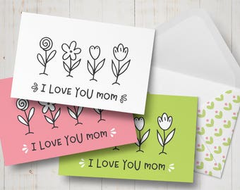 coloring cards etsy
