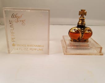 Vintage Prince Matchabelli Wind Song Perfume 0.25 oz