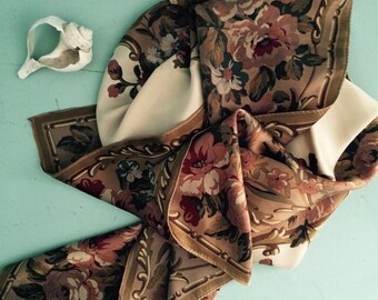 Vintage Ralph Lauren Silk Scarf