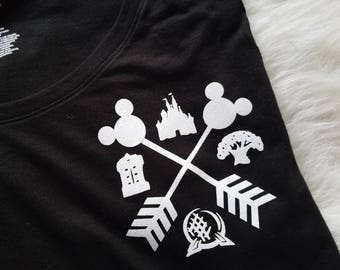 4 parks in 1 magical world shirt