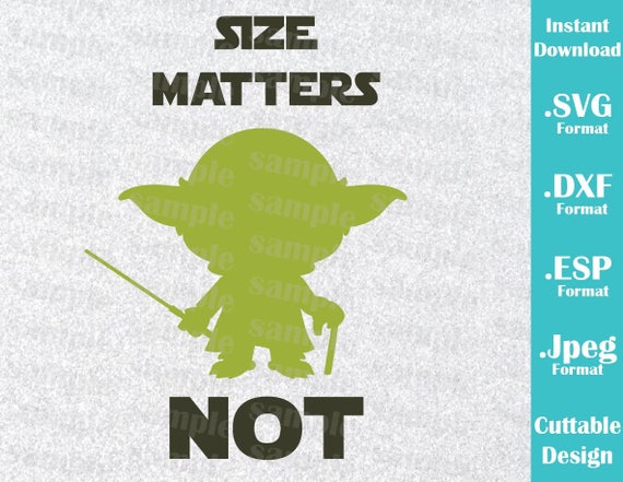 INSTANT DOWNLOAD SVG Star Wars Inspired Baby Yoda Quote