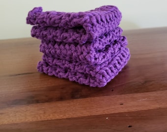 Crochet wash cloths