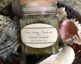 Honey & Lemongrass Green Tea Sugar Scrub