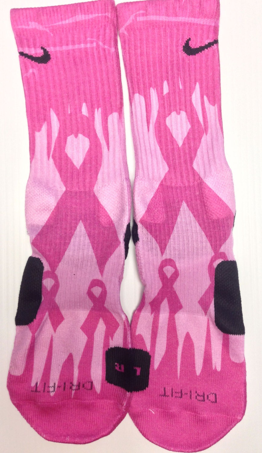 pink nike elite socks mens