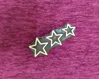 Hand carved wooden stamp, pottery stamp, textile stamps, soap stamp, tjaps - Star