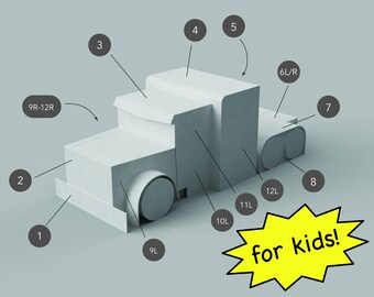 Transforming Big Rig Costume for Kids