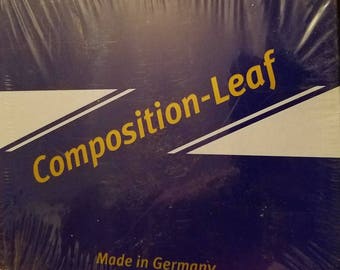 Composition metal-leaves Unopened 500 pack.