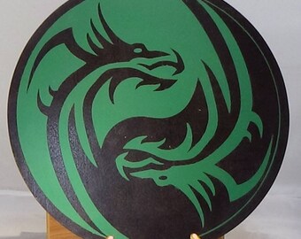 Individual Wooden Dragon Rounds