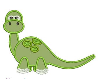 Green Dinosaur Machine Embroidery Designs Applique, dinosaur applique, green dinosaur, cute dinosaur