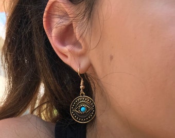 Evil Eye Earrings
