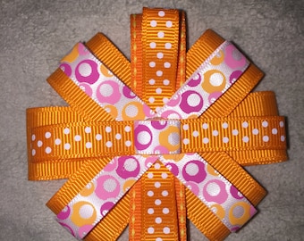 3” Handmade French Barrette Hair Bow