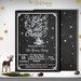 Hot Cocoa Chalkboard Invitation , Hot Chocolate, Coffee, Cookie Party | DIY INSTANT DOWNLOAD, Christmas, Holiday Cards for home printing