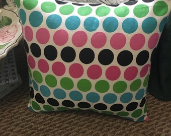 Polka Dot Pillow Cover