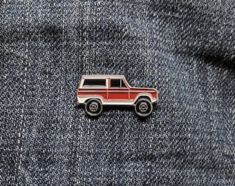 1972 Ford Bronco - Enamel Pin - BRFC Dream Cars #1