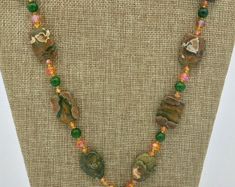 Rainforest Jasper necklace