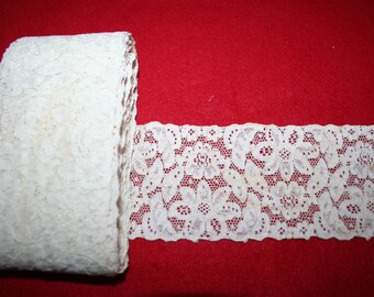 Antique Alencon Lace- almost 4 Yards