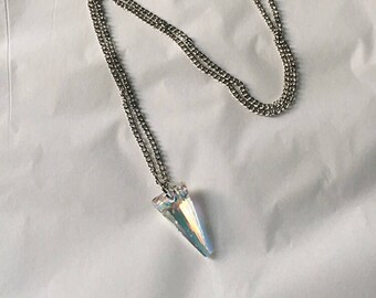 Crystal Spike Necklace • Swarovski Crystal Spike Necklace • Swarovski Crystal Necklace • Crystal Necklace