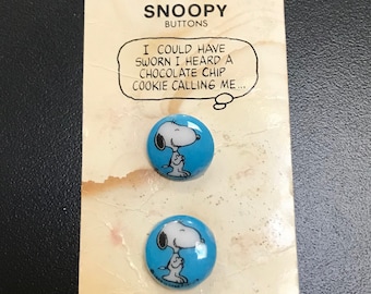 Vintage Snoopy Buttons