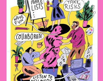 Print 'How to stay Creative'