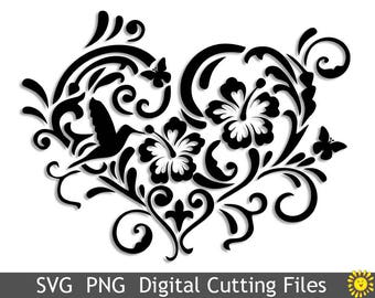 Download Nice Present SVG PNG Cutting File Template Lantern Butterflies