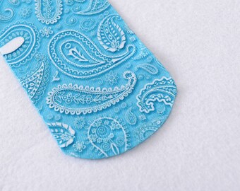 Paisley socks.Paisley print socks.Teal socks.turquoise socks