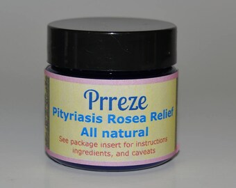 PRReze Pityriasis Rosea Relief cream 1 Ounce SHIPPED 6 DAYS A WEEK