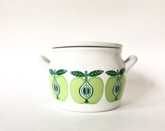 Midcentury Arabia Pomona Lidded Jar c. 1960s