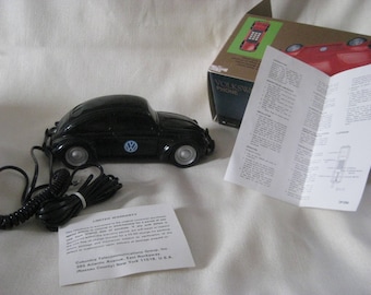 Vintage RARE Volkswagen Beetle Phone in BOX