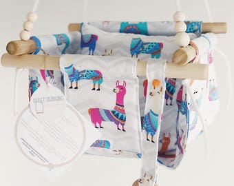 llama swing, baby swing, Toddler swing, indoor swing, outdoor swing, baby shower gift, fabric swing, baby gift, outdoor furniture, gift