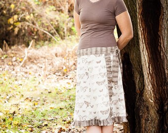 Ruffled Wrap Skirt PDF Pattern