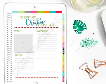 Digital Planner Creative Project Plan