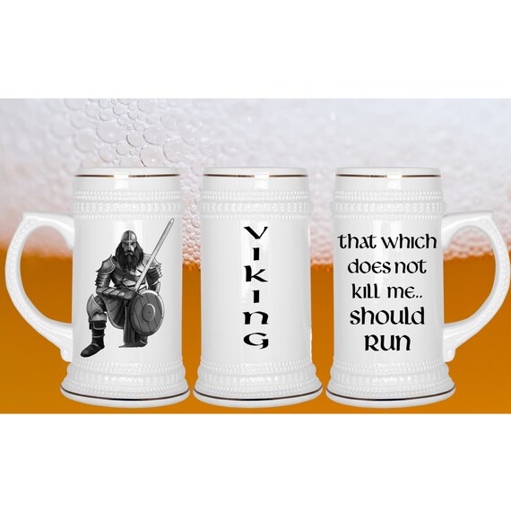 Viking Beer Stein Viking Mug Original One Of A Kind Viking