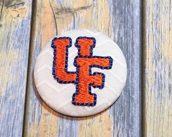 UF Badge Reel Slide Clip or Swivel Clip - Id Holder- Retractable