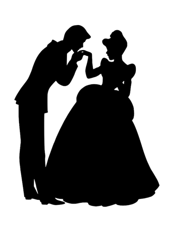 Download Cinderella and Prince Charming SVG