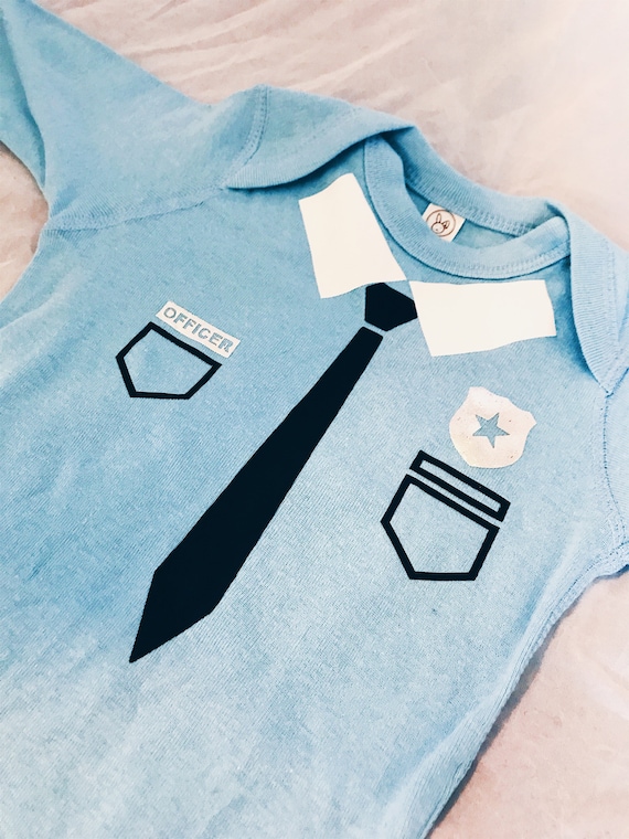 Police Baby Bodysuit - Baby, Toddler, baby shower, halloween onesie, costume onesie, police officer onesie