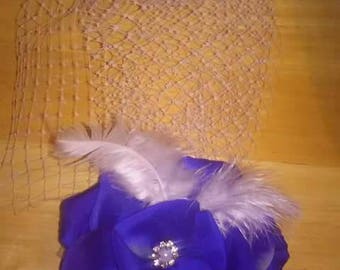 Birdcage veils. Handsewn