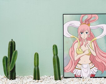 Princess Shirahoshi • One Piece • Anime Print illustrated by Brenden Roel de Vries