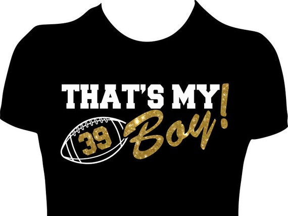 That's My Boy Football Mom Shirts Women's Shirt