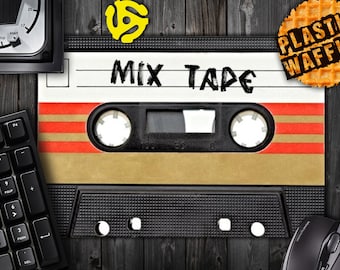 Mixtape Cassette Tape #1 Rectangle MousePad