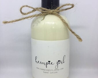 Hempie Girl Organic Hemp Oil and Goat's Milk lotion