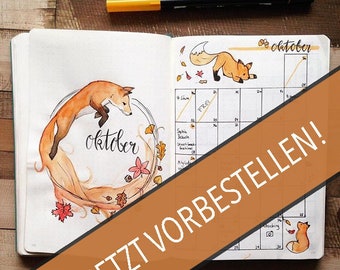 Creatieve ontwerpers in de stijl van het opsommingsteken dagboek / halfjaarlijks Planner in het ontwerp klaar, handgeschilderde / kogel tijdschrift stijl compleet nu vooraf bestellen!