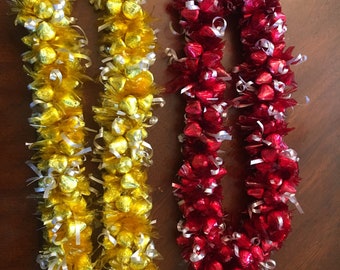 Hershey kisses lei