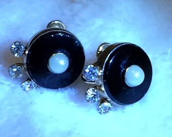 Vintage Gold Filled Van Dell Clip- on Earrings