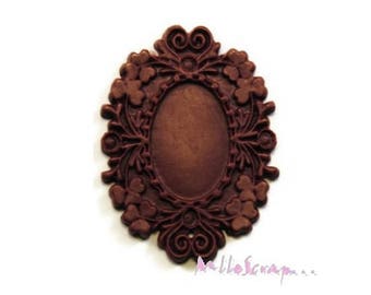 X 1 Burgundy scrapbooking cardmaking frame *.