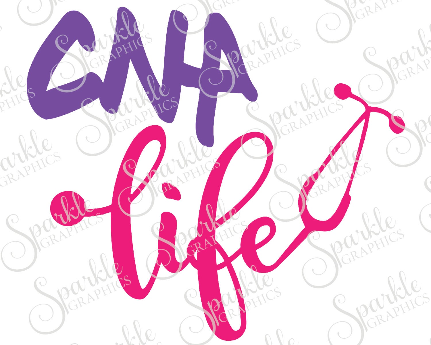 Download CNA Life Cut File CNA Nurse Nursing School Class Nurse SVG