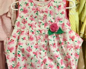 Floral Romper 18/24 Months